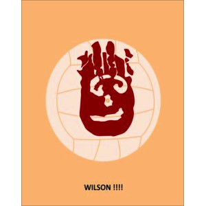 Placa Decorativa   Wilson